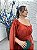 Vestido Santa Lucia terracota + Clutch Brinde - Imagem 3