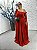 Vestido Santa Lucia terracota + Clutch Brinde - Imagem 1