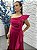 Vestido Praga magenta + Clutch Brinde - Imagem 3