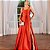 Vestido Greta Terracota + Clutch Brinde - Imagem 1