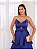 Vestido Luiza azul royal + Clutch Brinde - Imagem 3