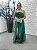 Vestido Samara Verde esmeralda + Clutch Brinde - Imagem 1