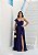 Vestido Estel azul marinho + Clutch Brinde - Imagem 1