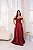 Vestido Margoth marsala + Clutch Brinde - Imagem 1