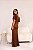 Vestido Luizi marrom + Clutch Brinde - Imagem 2