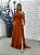 Vestido Alaina terracota + Cluth Brinde - Imagem 1