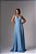 Vestido Celeste azul serenity + clutch brinde - Imagem 2