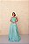 Vestido Sibel verde menta + Clutch Brinde - Imagem 1