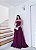 Vestido Mia fucsia + clutch brinde - Imagem 1