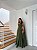 Vestido Alessandra verde oliva + Clutch Brinde - Imagem 1