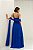 Vestido Lucia Azul royal + Clutch brinde - Imagem 2