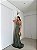 Vestido Lauren verde oliva + Clutch Brinde - Imagem 1