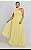 Vestido Gisela amarelo +Clutch Brinde - Imagem 1