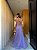 Vestido Paloma Lilas + Clutch Brinde - Imagem 2