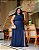 Vestido Mafalda Azul marinho - Imagem 1