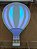 Luminária Balão Novo Modelo Azul - Imagem 2