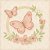 Quadro Borboleta Canvas - Imagem 1