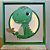 Quadro Charme Dino T-Rex - Imagem 1