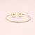 Bracelete com Detalhes em Pérola Folheado a Ouro 18k - Imagem 2