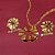 Conjunto com Design Orgânico Folheado a Ouro 18k - Imagem 2