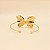 Bracelete Borboleta com Zircônia Cristal Folheado a Ouro 18k - Imagem 3