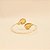 Bracelete com Design de Gota Folheado a Ouro 18k - Imagem 4