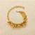 Pulseira com Design de Bolinhas Folheado a Ouro 18k - Imagem 2