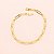 Pulseira de Elo Cartier Folheado a Ouro Folheado 18k - Imagem 1