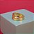 Anel de Aro Triplo Folheado a Ouro 18k - Imagem 4