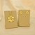 Conjunto com Design de Flor Folheado a Ouro 18k - Imagem 1