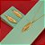 Conjunto com Design de Folha e Zircônia Folheado a Ouro 18k - Imagem 2
