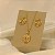 Conjunto com Design de Aspiral Folheado a Ouro 18k - Imagem 1