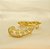 Brinco Ear Cuff Cravejado Folheado a Ouro 18k - Imagem 2
