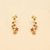 Brinco Ear Cuff de Estrelas Folheado a Ouro 18k - Imagem 2