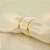 Brinco Argola Banhado a Ouro 18k - Imagem 1