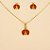 Conjunto de Joaninha Folheado a Ouro 18k - Imagem 2