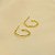 Brinco Argola Aro Pequeno Folheado a Ouro 18k - Imagem 1