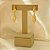Brinco com Design Moderno Folheado a Ouro 18k - Imagem 1