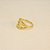 Anel Vazado Banhado a Ouro 18k - Imagem 3