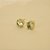 Brinco em Zircônia Banhado a Ouro 18k - Imagem 1