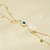Corrente Body Chain Olho Grego Banhado a Ouro 18k - Imagem 1