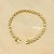 Pulseira Corações Cravejados em Zircônia Banhado a Ouro 18k - Imagem 1