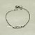 Pulseira com Plaquinha em Aço Inox - Imagem 1