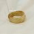 Bracelete Bege Marmorizado em Resina - Imagem 1