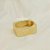 Bracelete Quadrado Banhado a Ouro 18k - Imagem 1