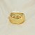 Bracelete Largo Polido Banhado a Ouro 18k - Imagem 1