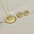 Conjunto de Concha Banhado a Ouro 18k - Imagem 1