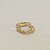 Mix de Anéis Cravejado com Zircônias Banhado a Ouro 18k - Imagem 2