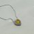 Gargantilha de Coração Cravejada com Zircônia Cristal Banhado a Ouro Branco - Imagem 3