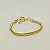 Pulseira Lacraia Banhado a Ouro 18k - Imagem 1
